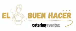 Logo de la empresa de catering El Buen Hacer Eventos en Asturias